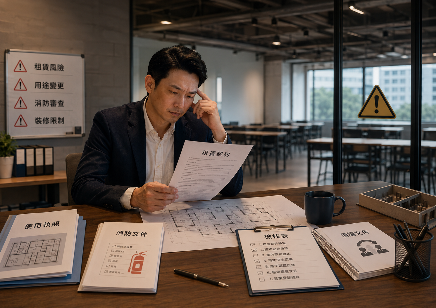 補習班立案常見失敗原因：租屋、頂讓、用途變更與消防卡關完整避坑清單｜任柏澄建築師事務所